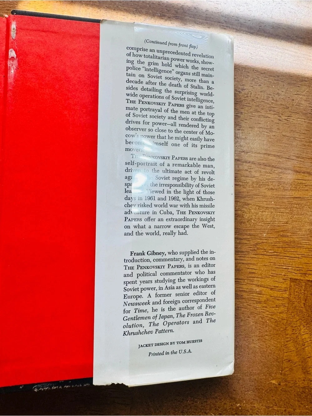 The Penkovskiy Papers by Oleg Penkovskiy - 1965 Hardcover